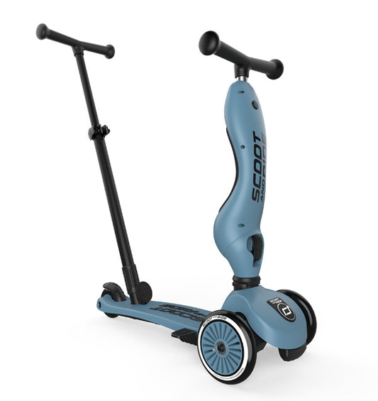 scoote and ride Highwaykick 1 Push and Go steel Detailansicht