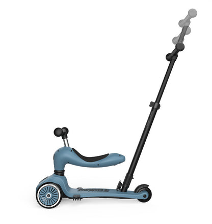 scoote and ride Highwaykick 1 Push and Go steel mit Verpackung