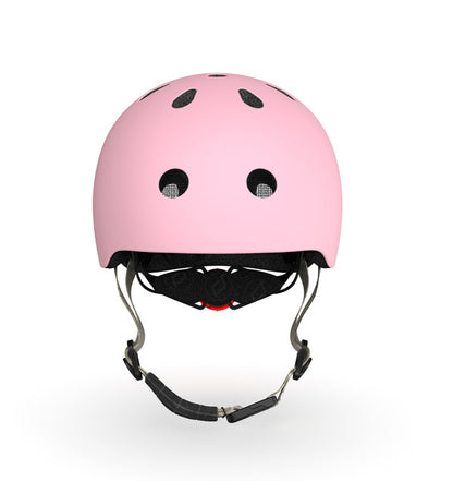 Scoot and Ride Kinderhelm Größe S rose LED Helm mit Verpackung