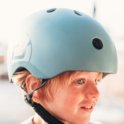 Kinderhelm steel
