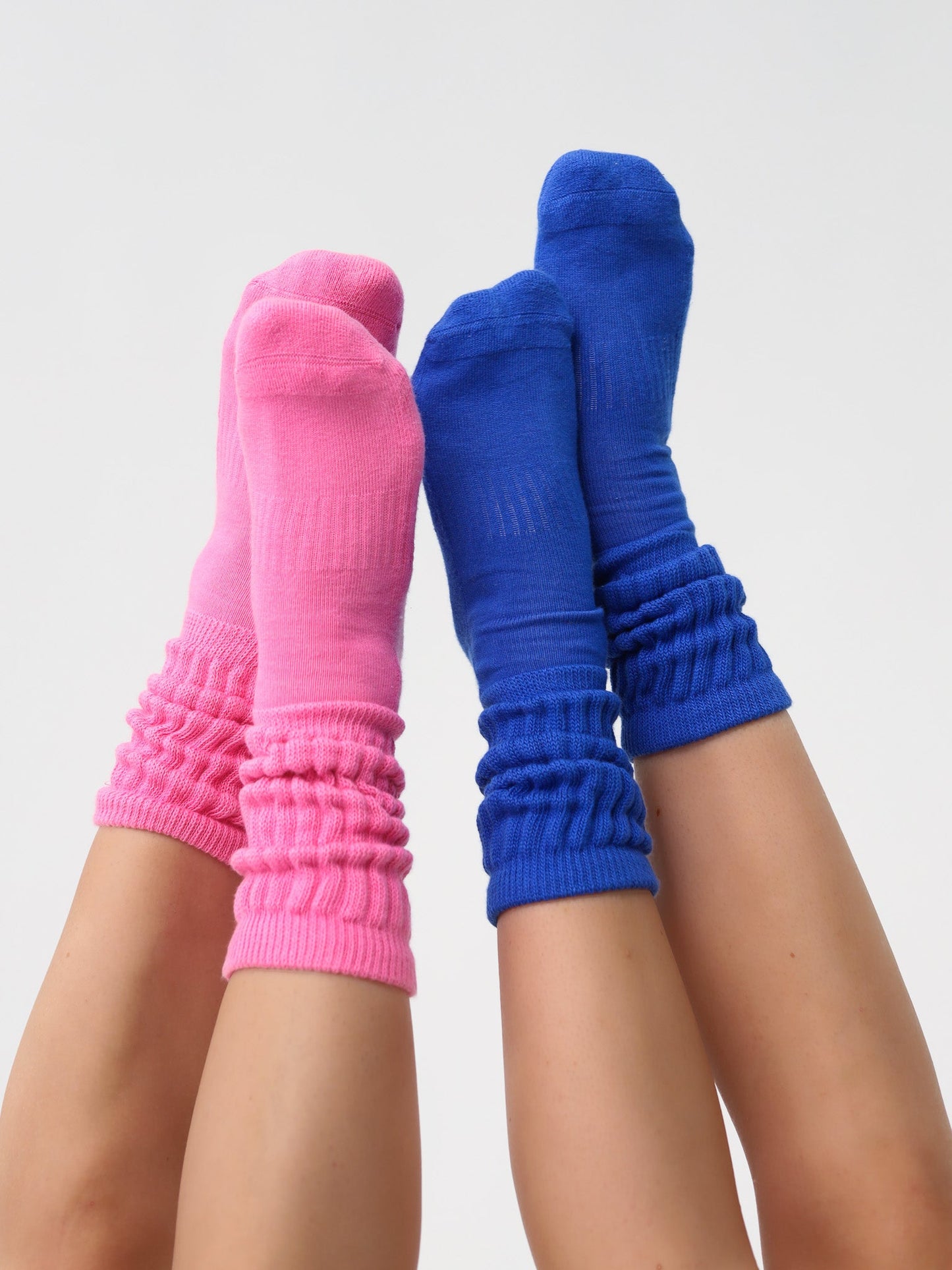 Famvibes Slouchy Socken Adult Winternight Blau