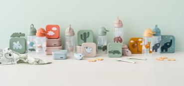 done by deer rosa Snackbox Set 3er Pack Happy clouds 1236401