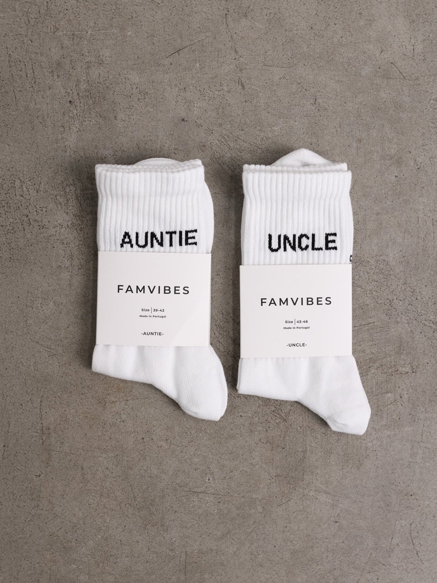 Famvibes Auntie Original Socken weiß