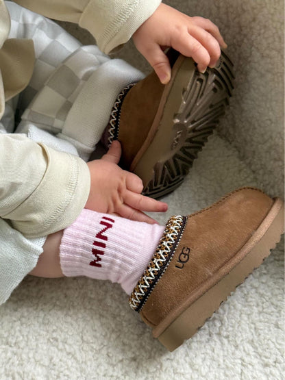 Famvibes Mini Stoppersocken rosa