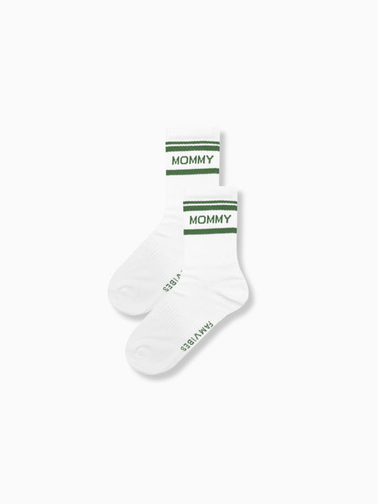 Famvibes Mommy Striped Socken green