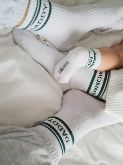 Famvibes Mommy Striped Socken green
