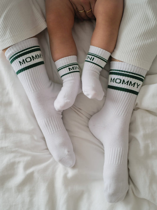 Famvibes Mommy Striped Socken green