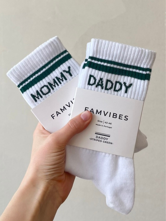 Famvibes Family Socken Set Striped green