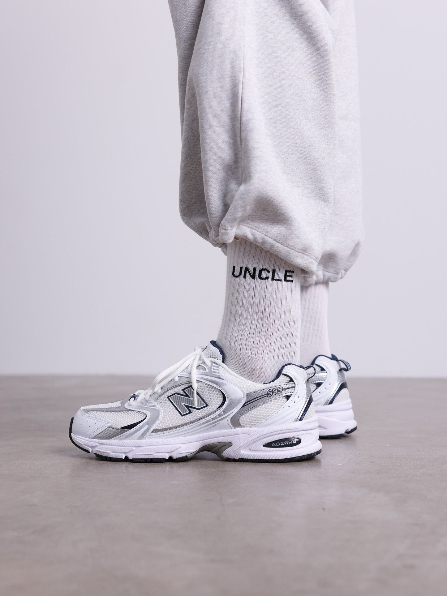 Famvibes Uncle Original Socken weiß