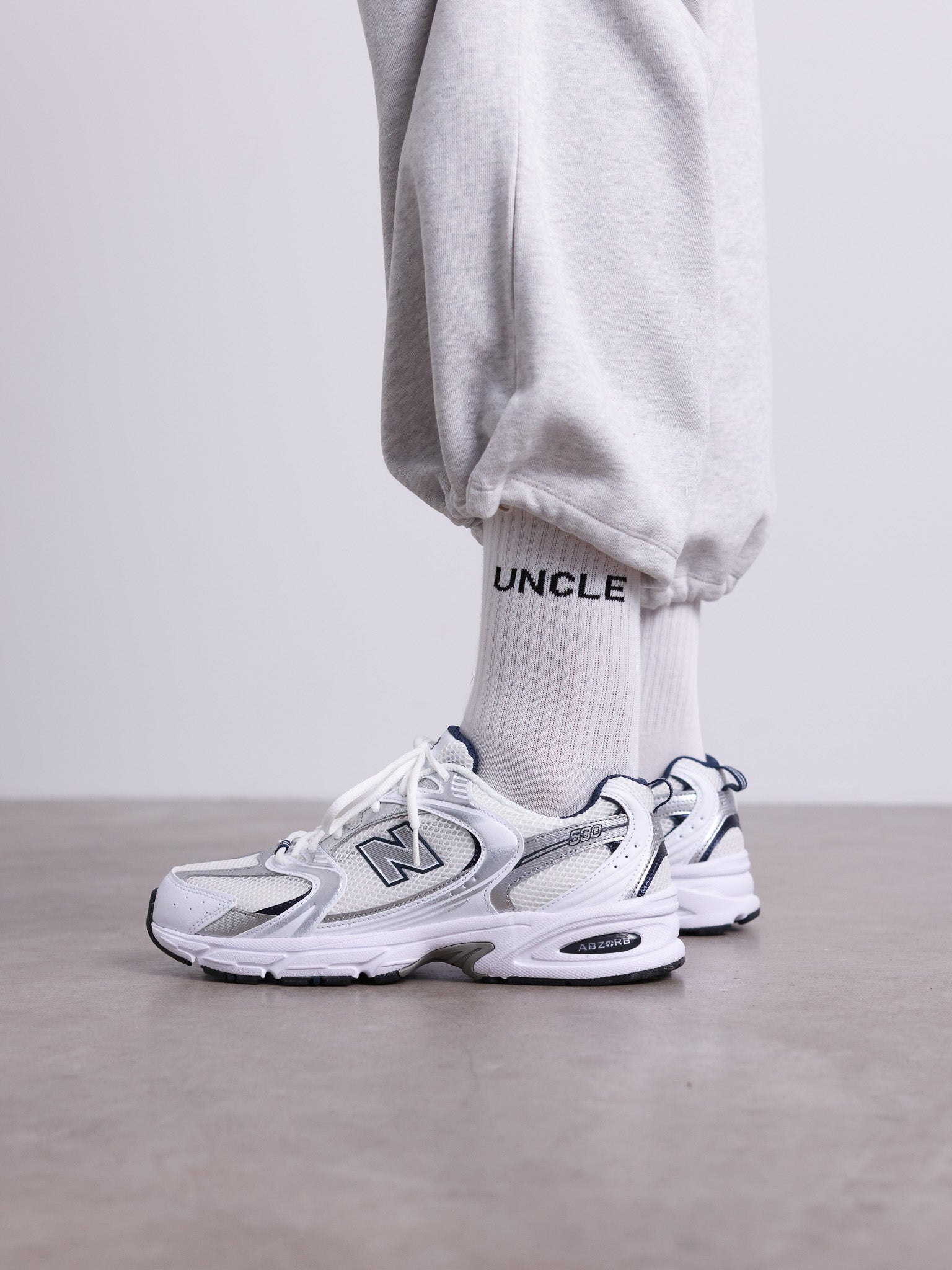 Famvibes Uncle Original Socken weiß
