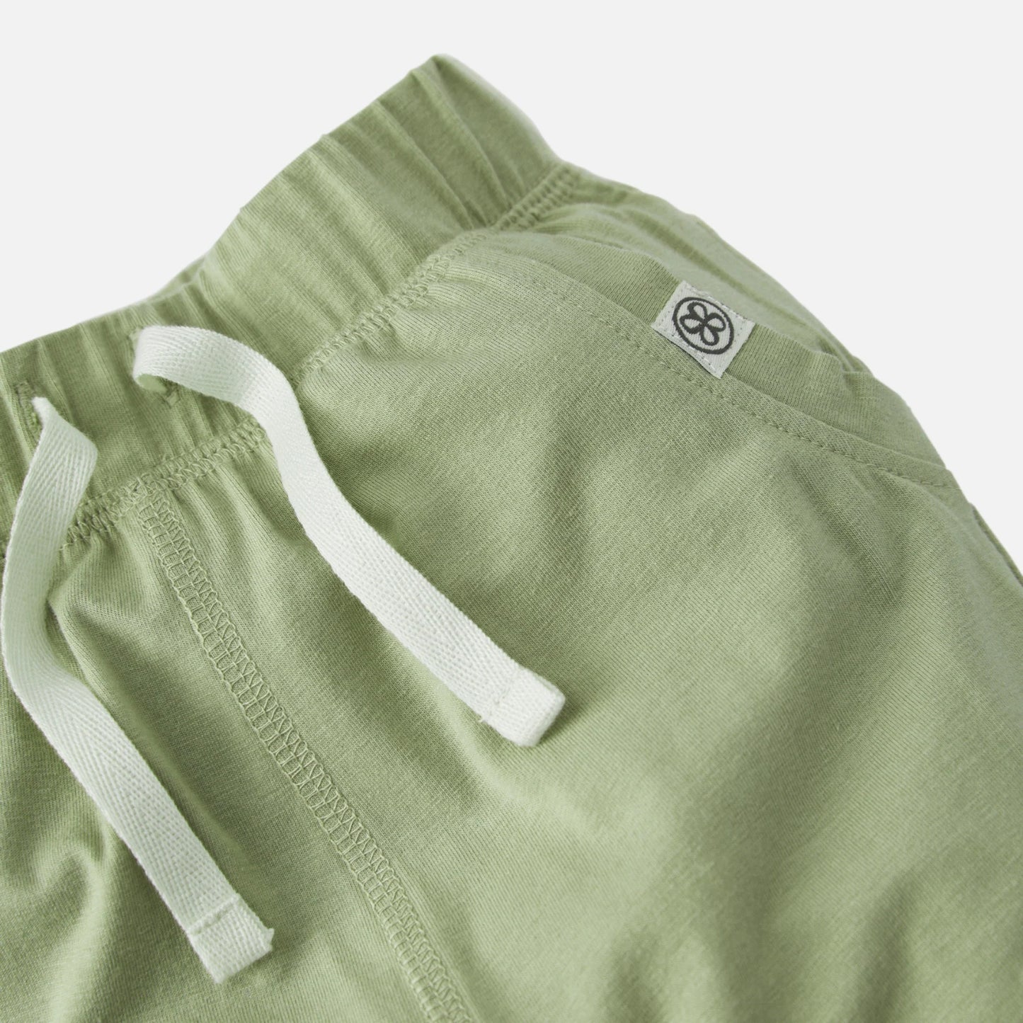 Cloby Jogginghose in Olive Green von der Seite