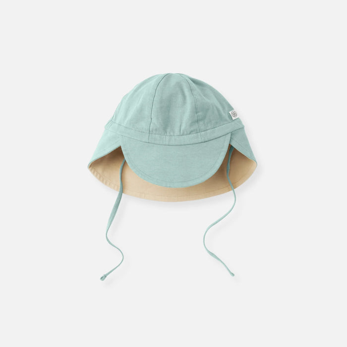 Cloby UV Sonnenhut Sun Hat wendbar Sea Blue Beach