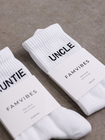Famvibes Uncle Original Socken weiß