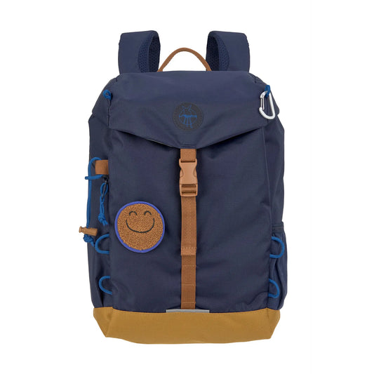 Lässig Wanderrucksack Kinder Little Gang Dunkelblau Vorderansicht