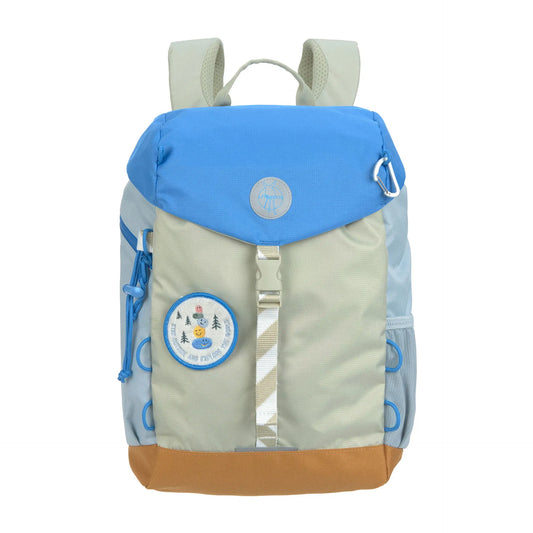 Lässig Wanderrucksack Kinder Sunny Explorer Grün Blau Vorderansicht