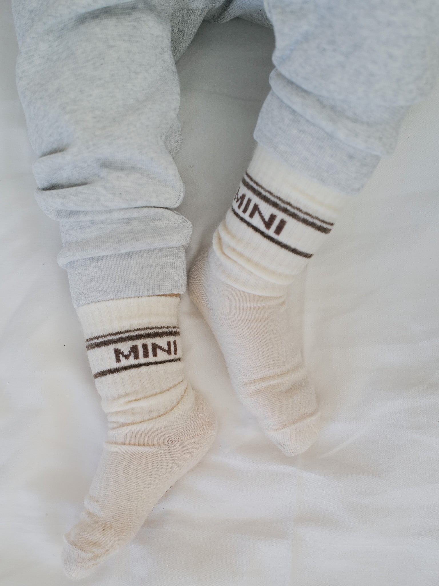 Famvibes Mini Wollsocken braun