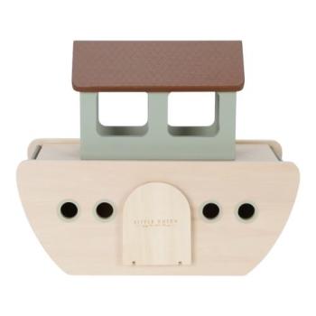 Arche Noah Holz personalisiert - Zur Geburt Little Dutch