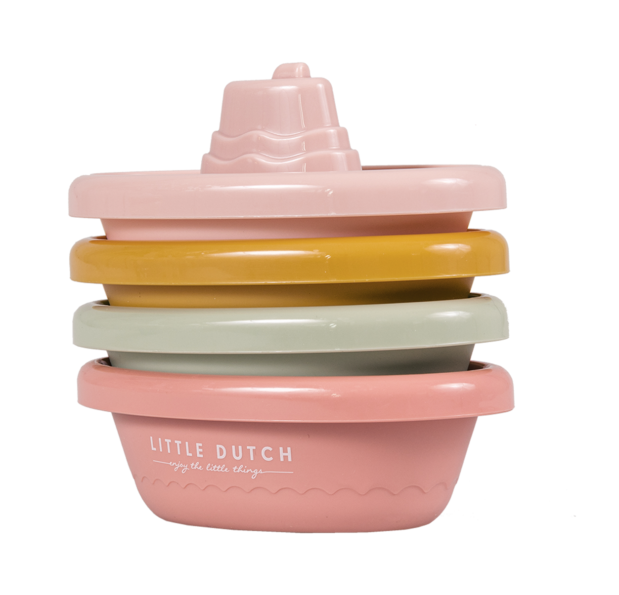 Little Dutch Stapelbare Badebötchen Rosa - Studio Foto