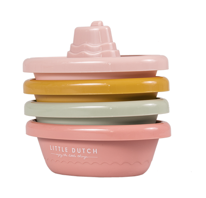 Little Dutch Stapelbare Badebötchen Rosa - Studio Foto