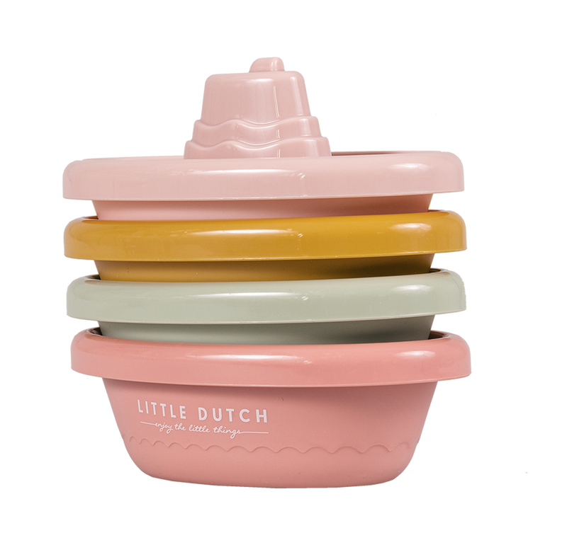 Little Dutch Stapelbare Badebötchen Rosa - Studio Foto