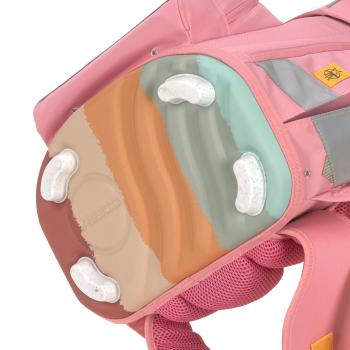 laessig Schulranzen Set 7-teilig Boxy Unique Pink Funktionen Detail