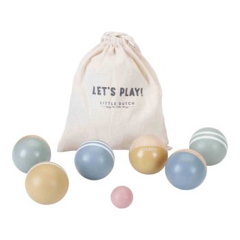Boule-Spielset FSC Holz Little Dutch LD7112