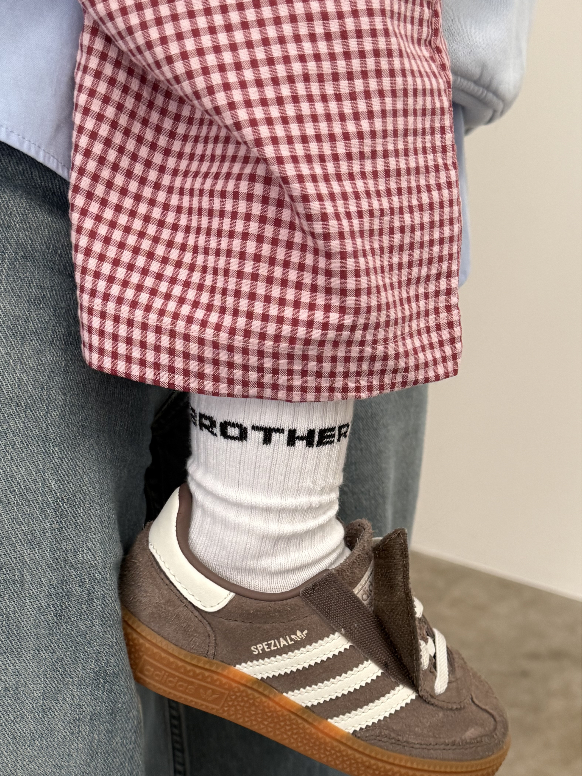 Famvibes Brother Original Socken weiss