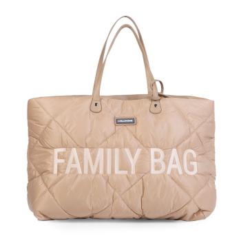 Childhome Family Bag Wickeltasche - gesteppt - beige