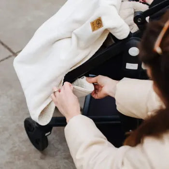 Cloby multifunktionale Teddy Decke grau – Winter