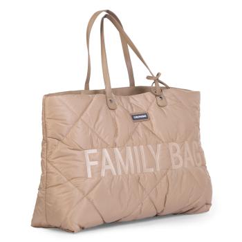 Childhome Family Bag Wickeltasche - gesteppt - beige