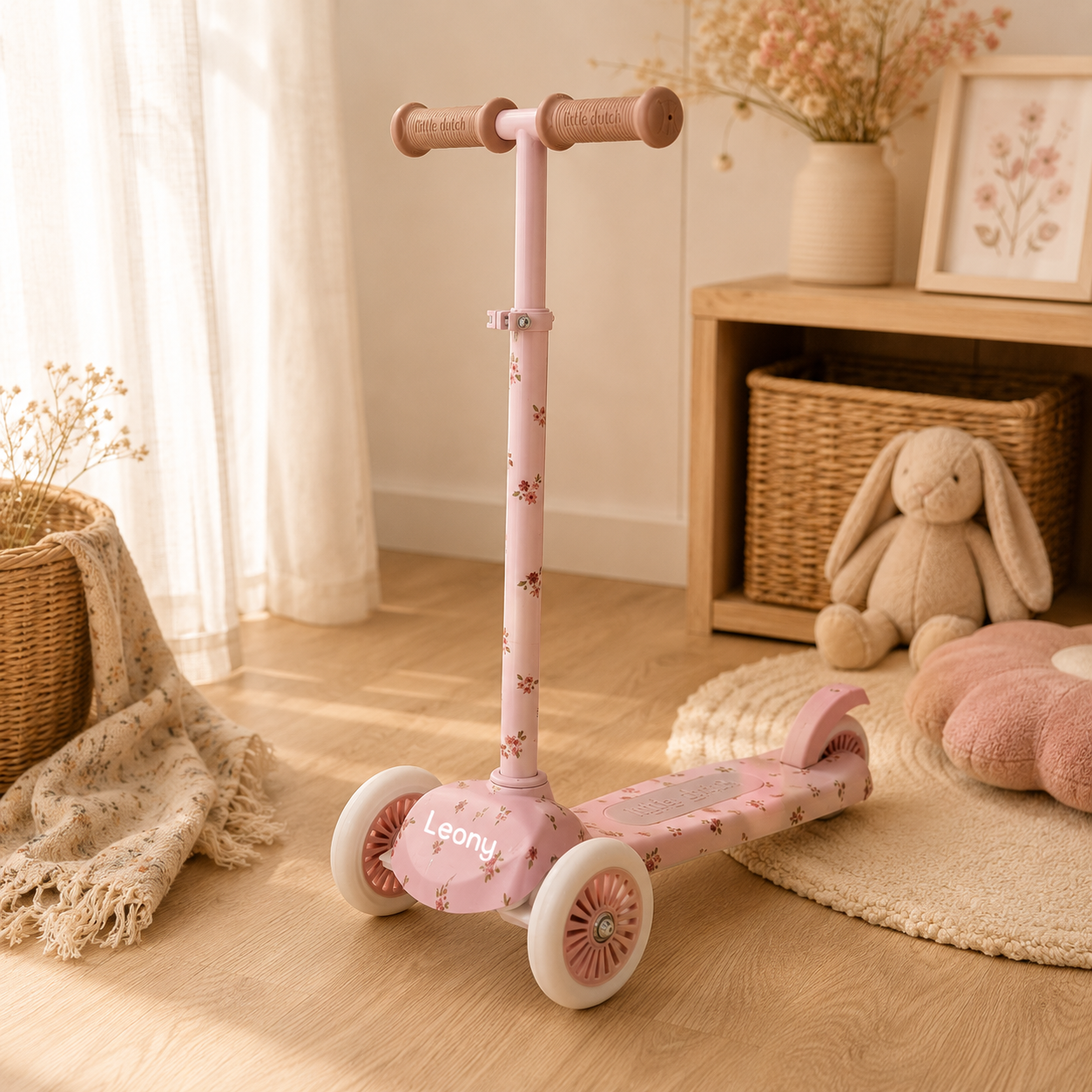 Little Dutch Roller Pink Blümchen