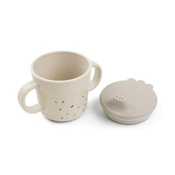 Done by Deer Foodie Geschirr-Set Lalee sand mit Saugnapf von der Seite