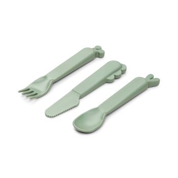 Done by Deer Kiddish Besteck Set Deer friends grün Foodie Detailansicht