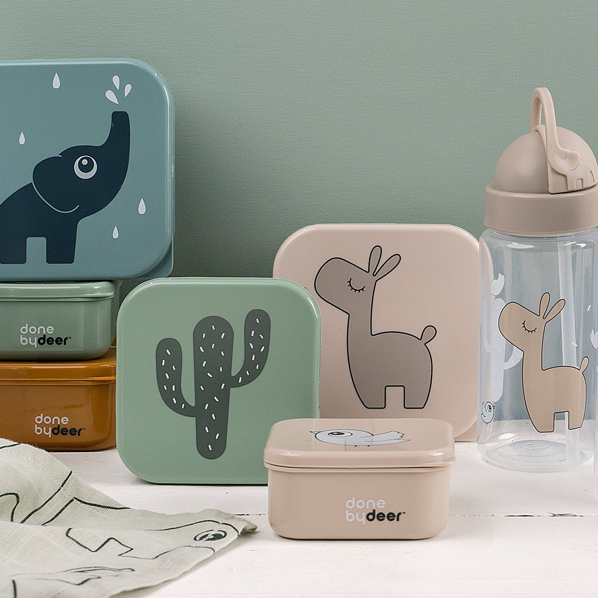 Done By Deer Lalee Snackbox Sand Mix 3 Stück – Material