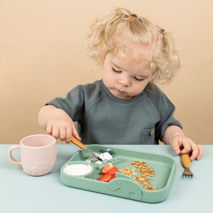 Done by Deer Peekaboo Becher Elphee rosa – Set