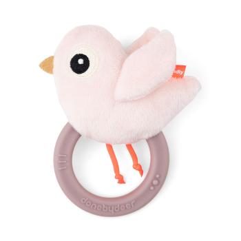 Done by Deer rosa Rassel mit Beißring Birdee