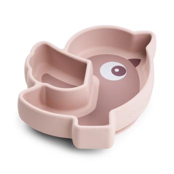 done by deer rosa Snackteller Silikon Stick & Stay Birdee