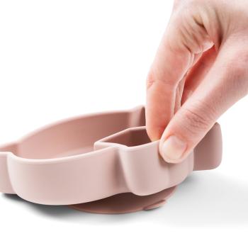 done by deer rosa Snackteller Silikon Stick & Stay Birdee