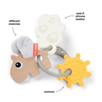 done by deer Sensorischer Aktivitätsring Happy clouds Holz