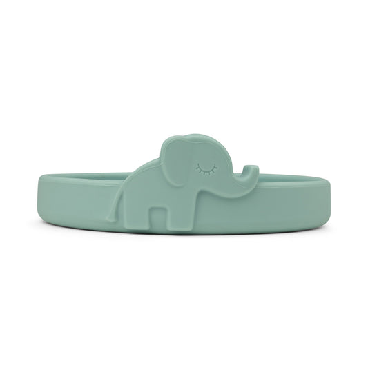 Done by Deer Silikon Teller Peekaboo plate Elphee Blue 1719832 - das Guck Guck Tellerchen in blau EAN 5712643024552 – Detailansicht