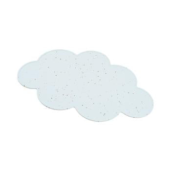 done by deer Silikon Tischset blau mit Konfetti Punkten