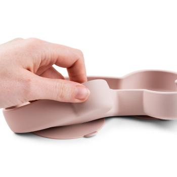 done by deer Silikon Stick & Stay Snackteller Lalee rosa