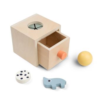 Done by Deer Versteckbox aus Holz Nozo im colour mix Detailansicht