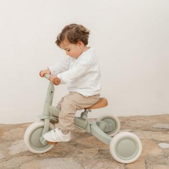 Dreirad 4 in 1 mit Griff Grün - Green Leaf Little Dutch Liefertermin Ende Februar