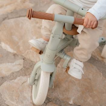 Dreirad 4 in 1 mit Griff Grün - Green Leaf Little Dutch Liefertermin Ende Februar