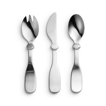 elodie details Kinderbesteck 3-teilig aus Edelstahl in silber