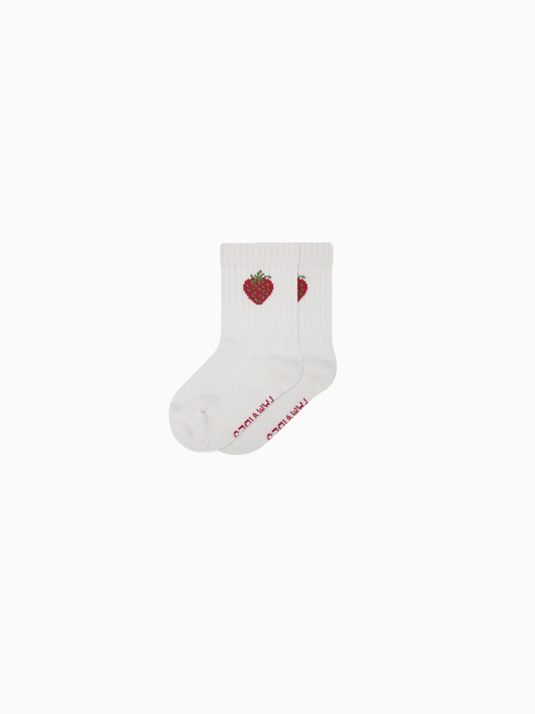 Famvibes Strawberry Socken milk