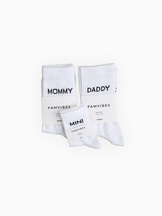 Famvibes Family Socken Set original weiß