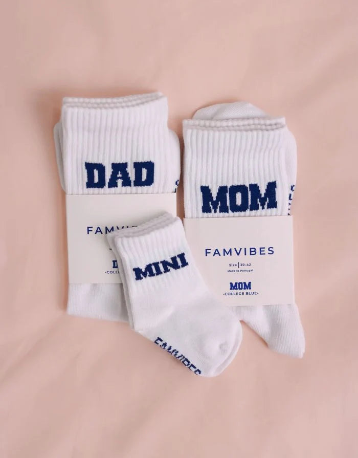 famvibes MINI COLLEGE Blue Socken