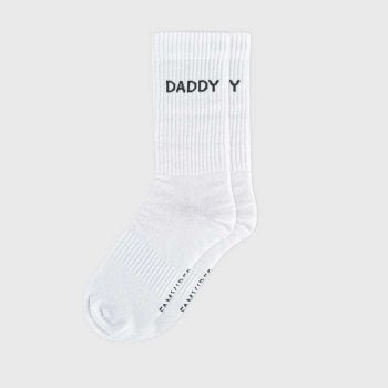 DADDY Socken weiss famvibes